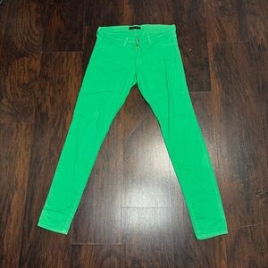 Klique B Vibrant Green Skinny Jeans size 9